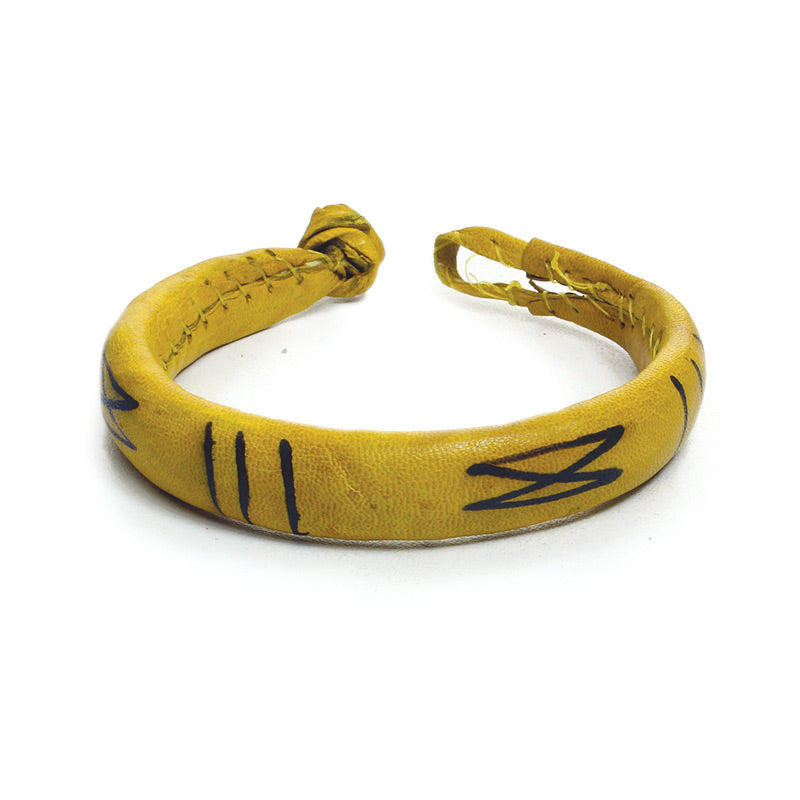 Colored Leather Bracelet