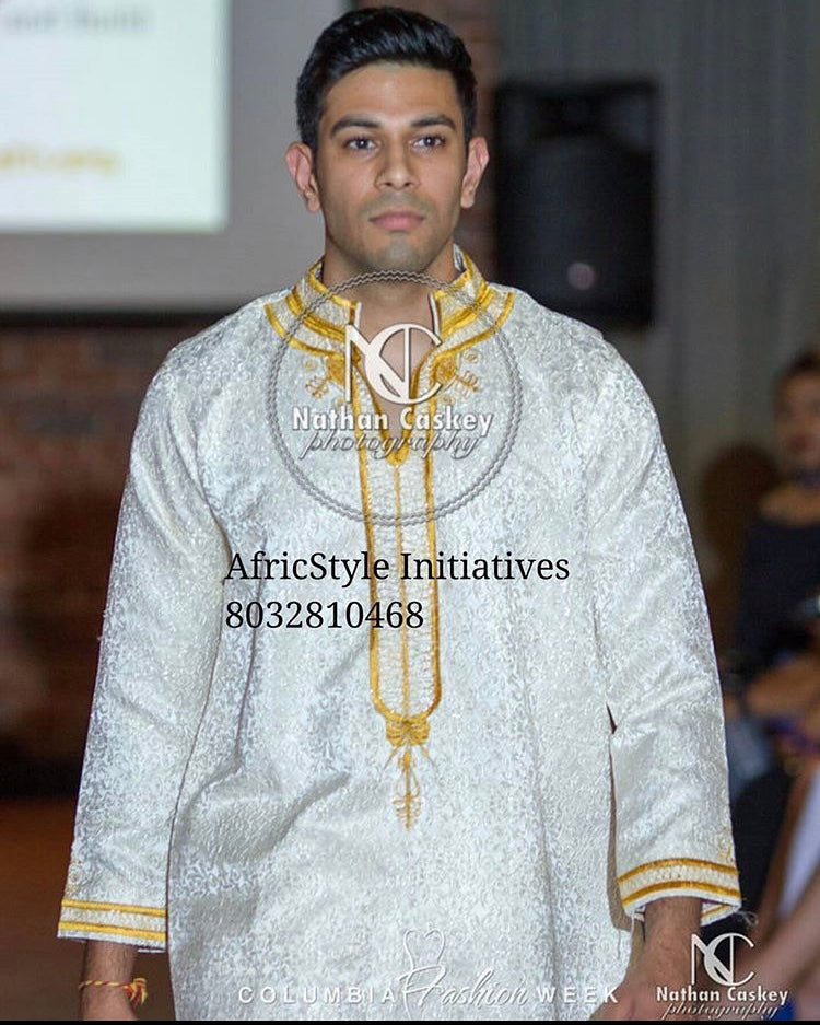 African Embroidered Mens Set