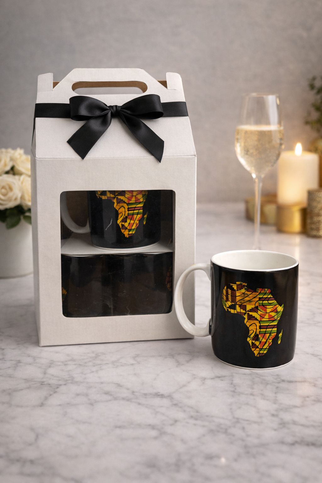 African Print Mug