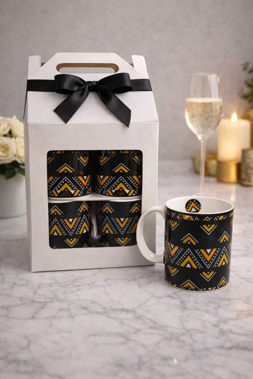 African Print Mug