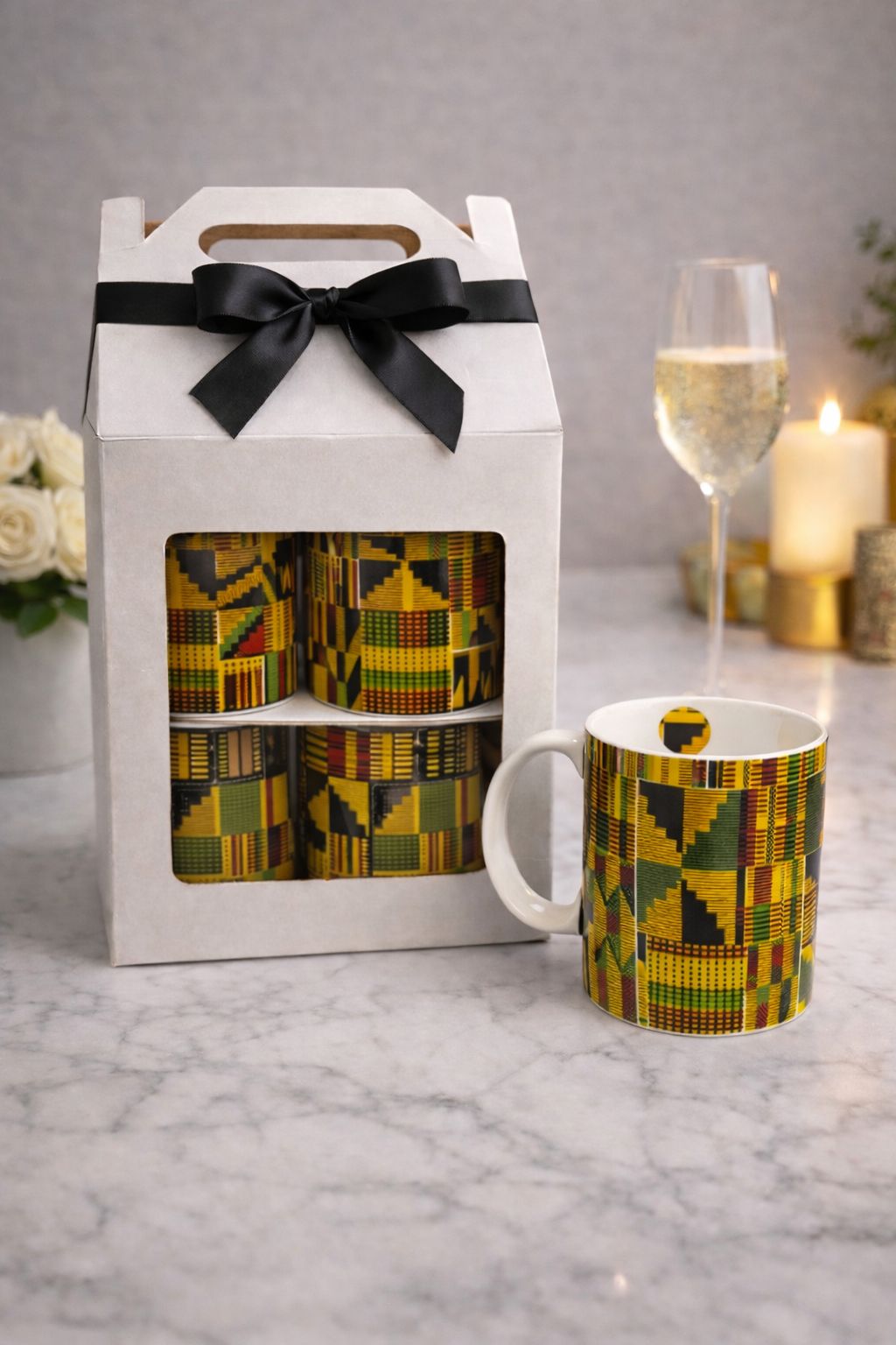 African Print Mug