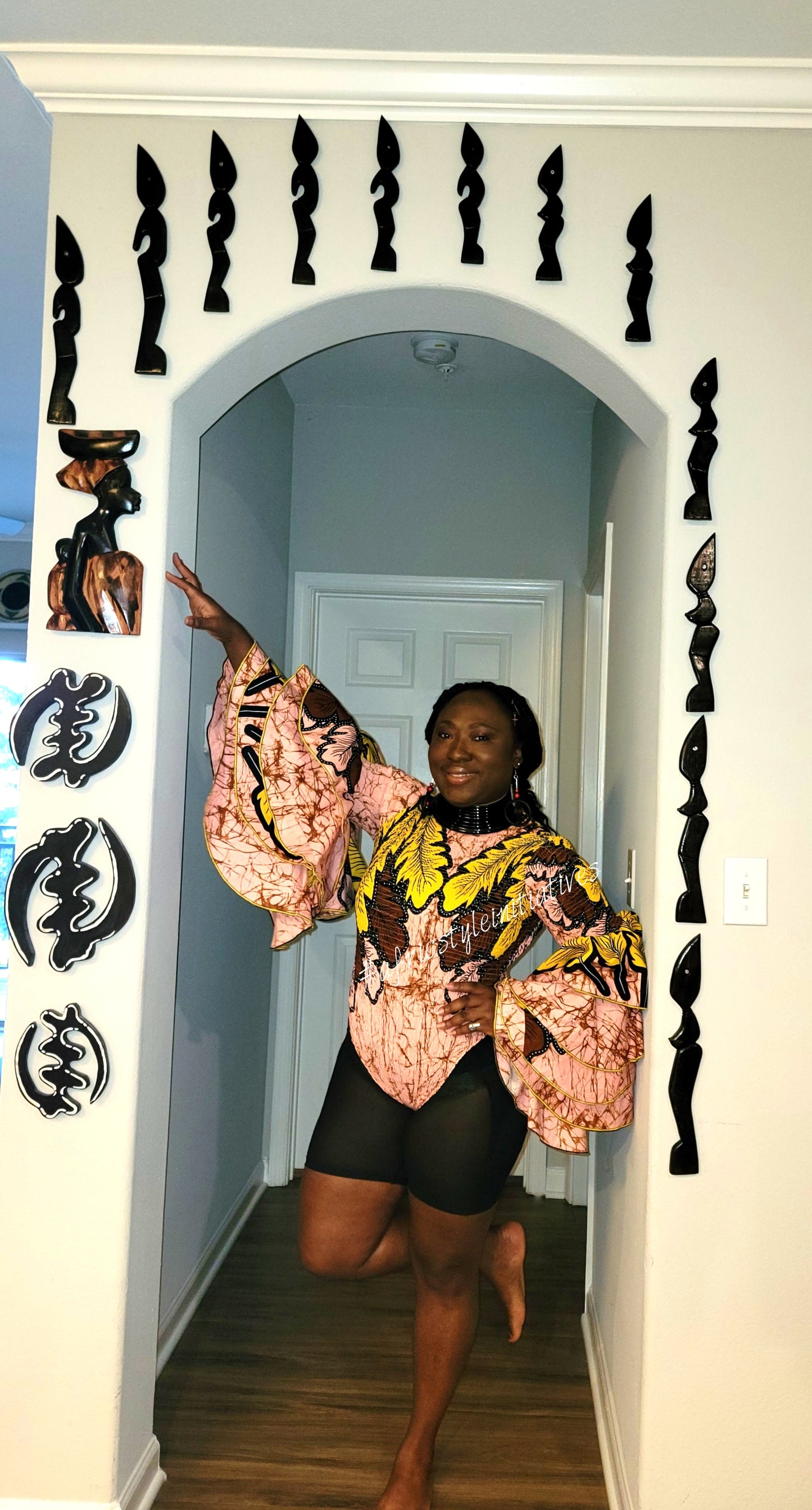 AfricStyle Stretch Onesie