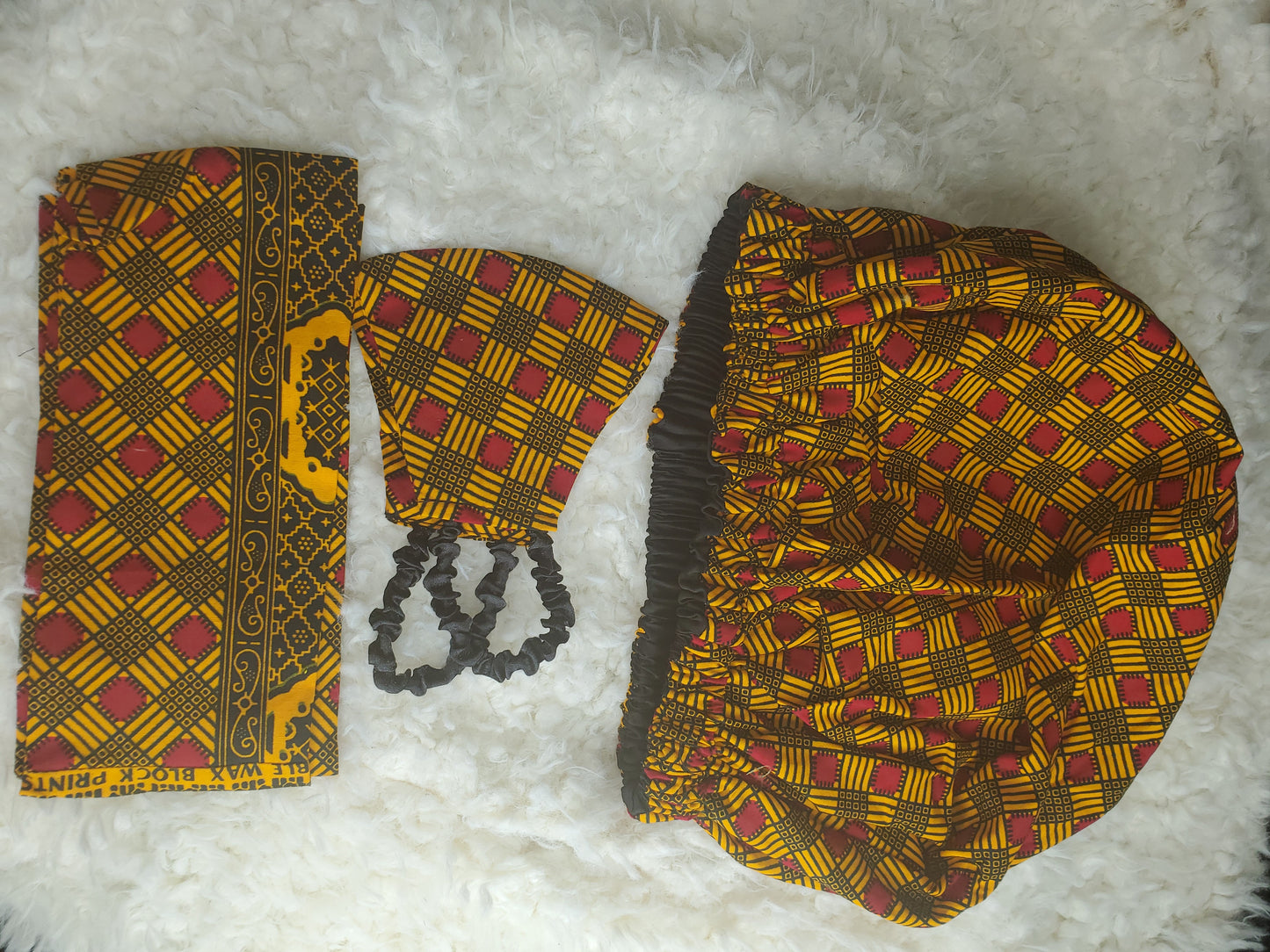 Bonnet Headwrap Set