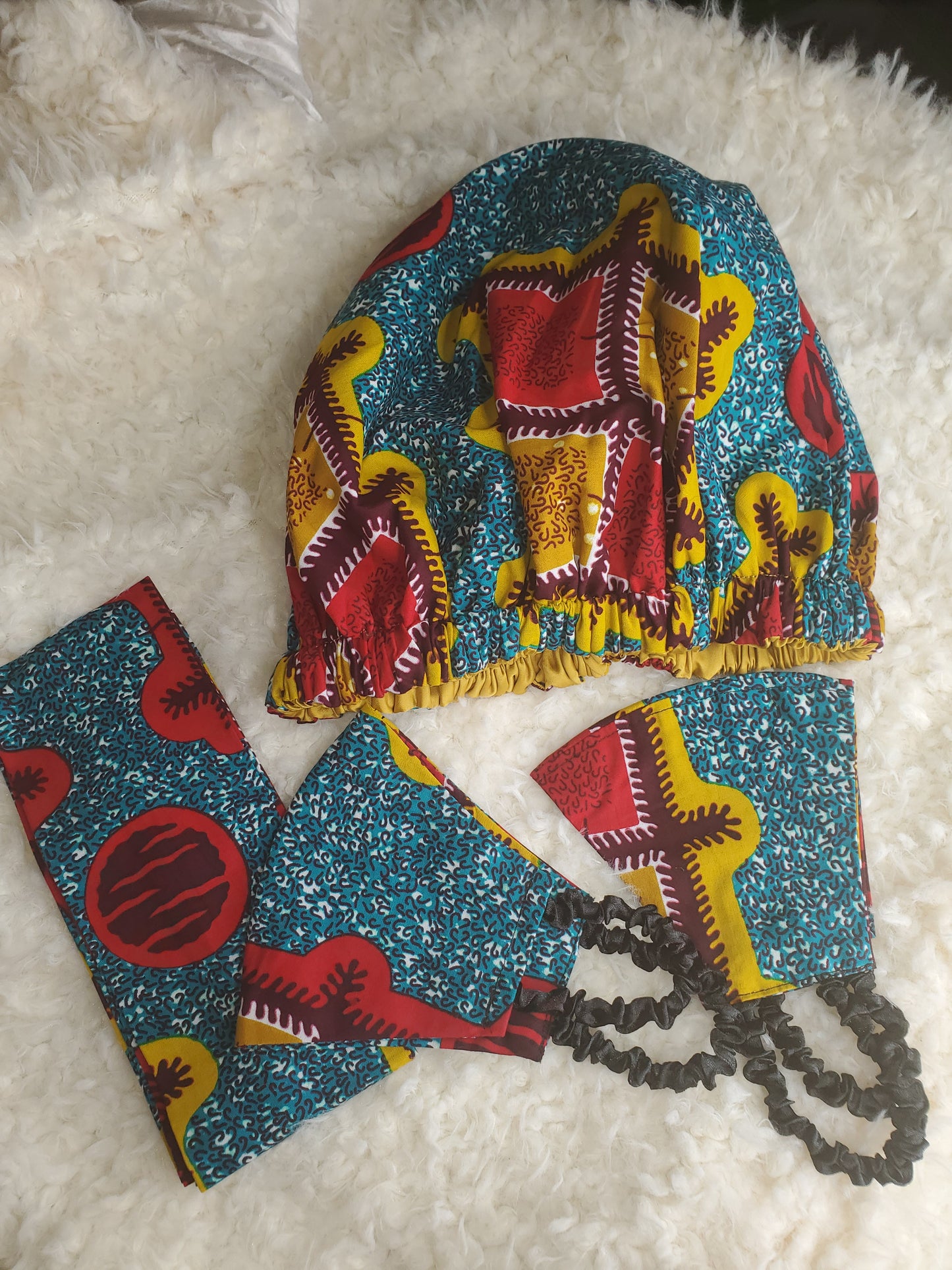 Bonnet Headwrap Set