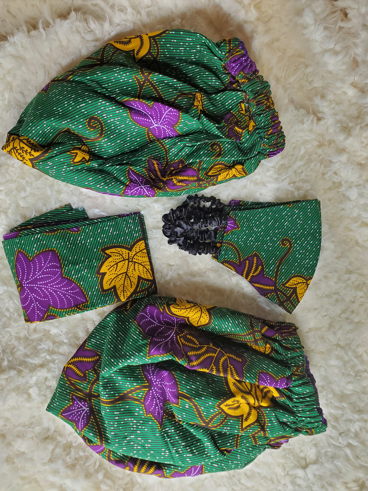 Bonnet Headwrap Set