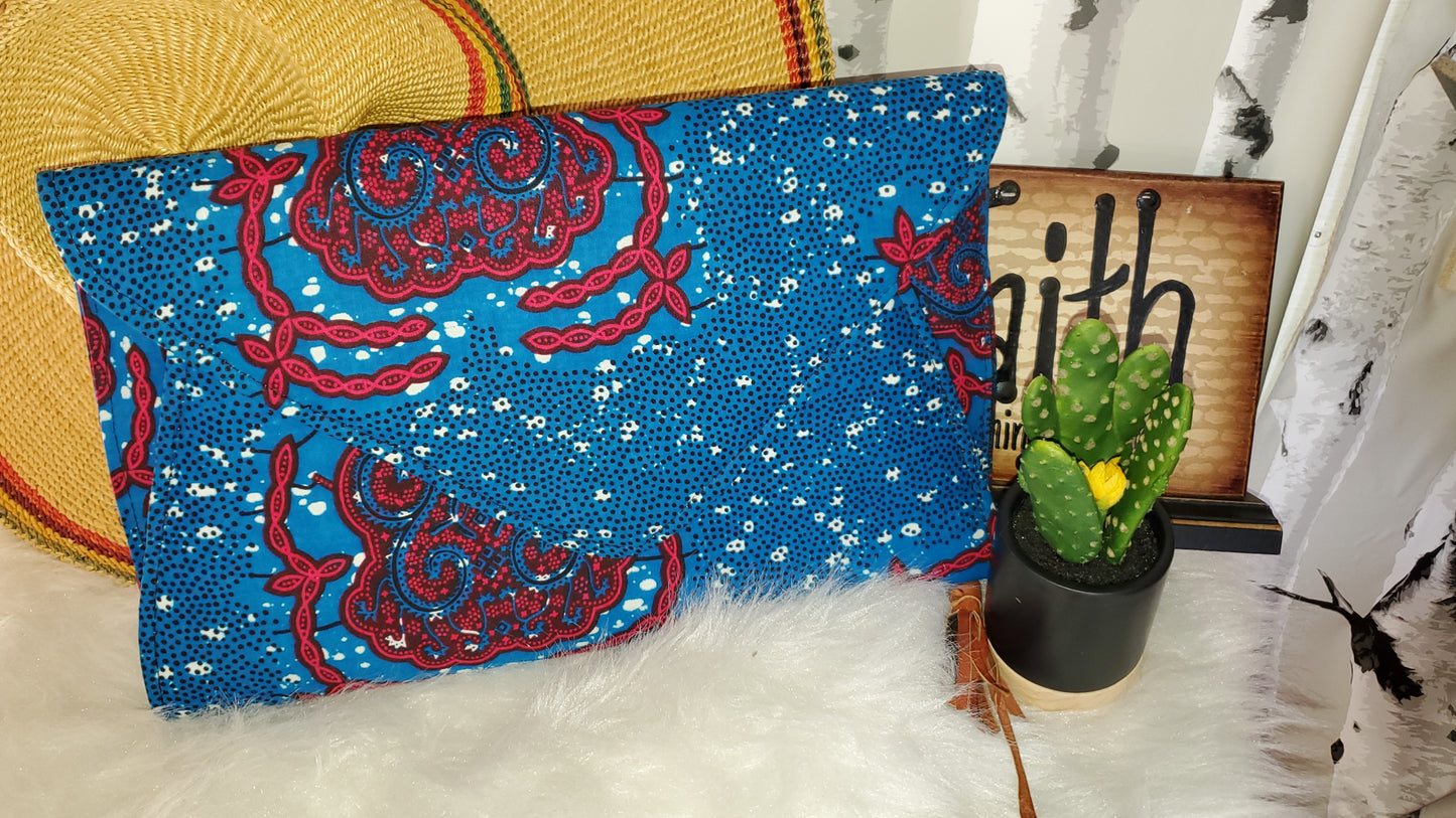 African Print Clutch