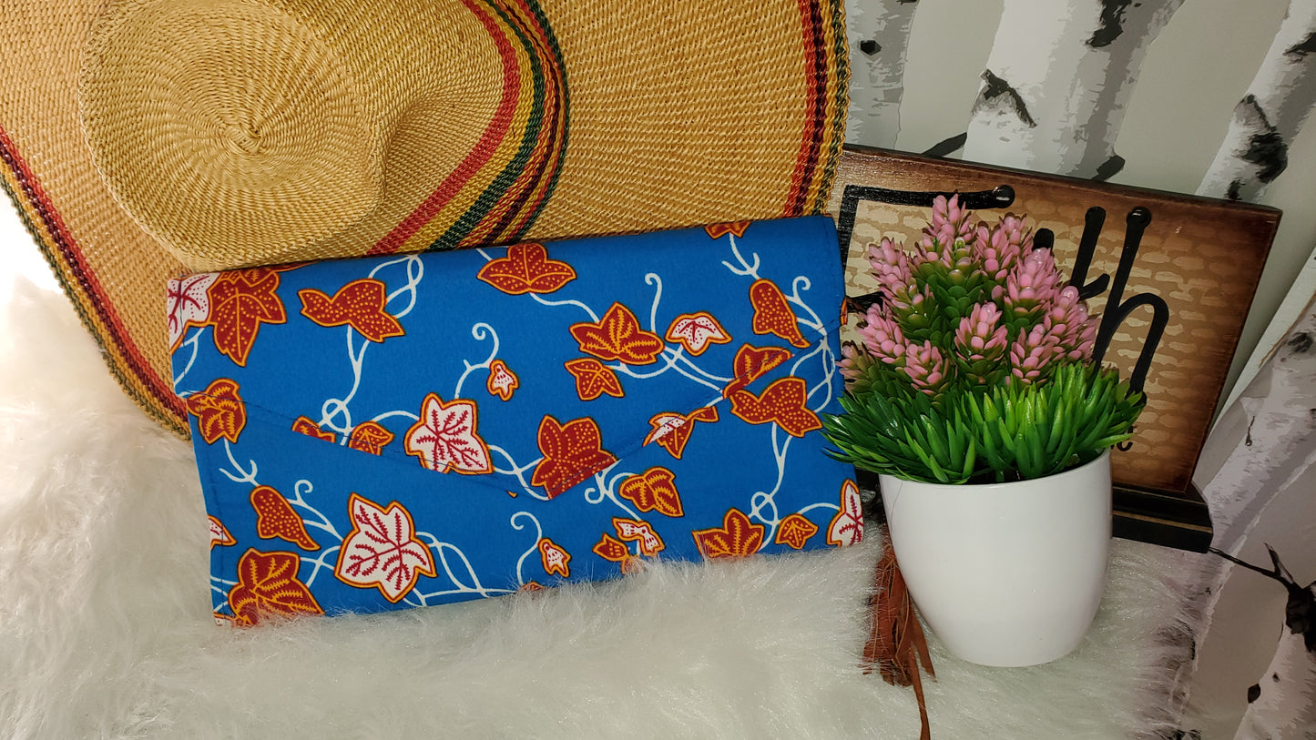 African Print Clutch