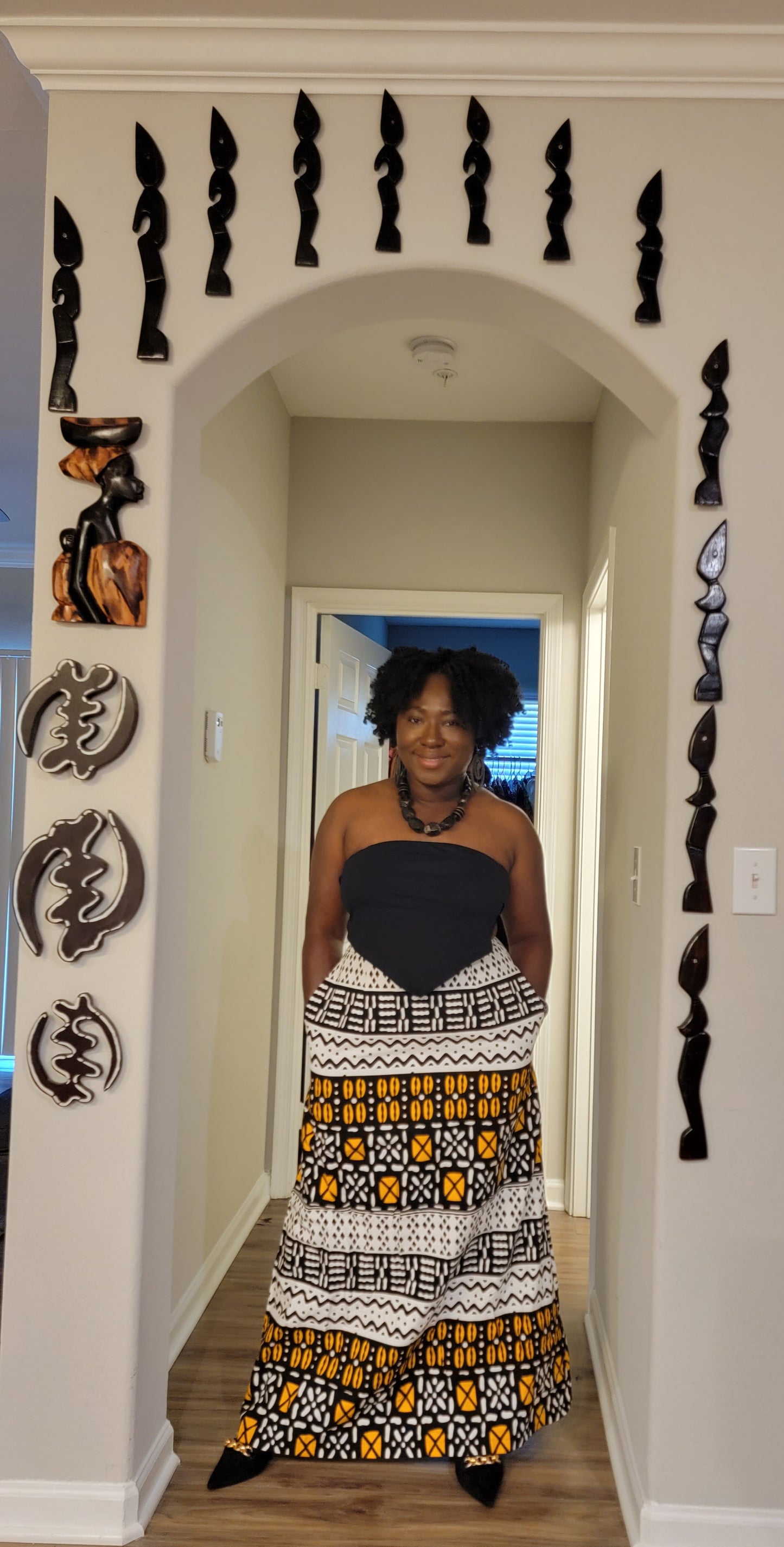 Black And White Two Piece