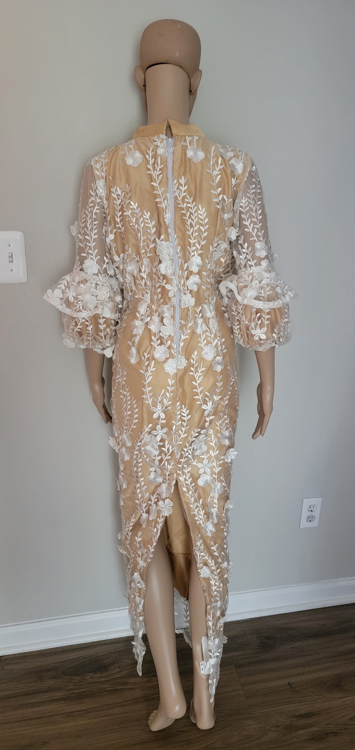 Lace Nude Dress