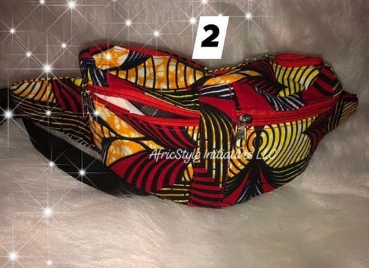 African Print Fanny Pack
