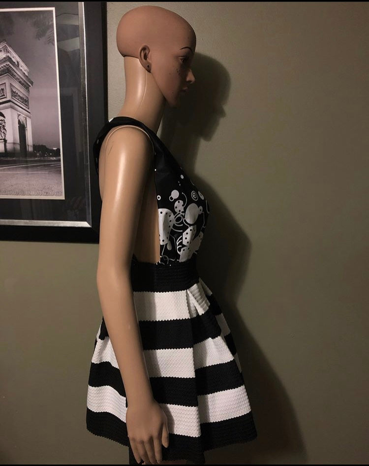 Ankara Holter Dress