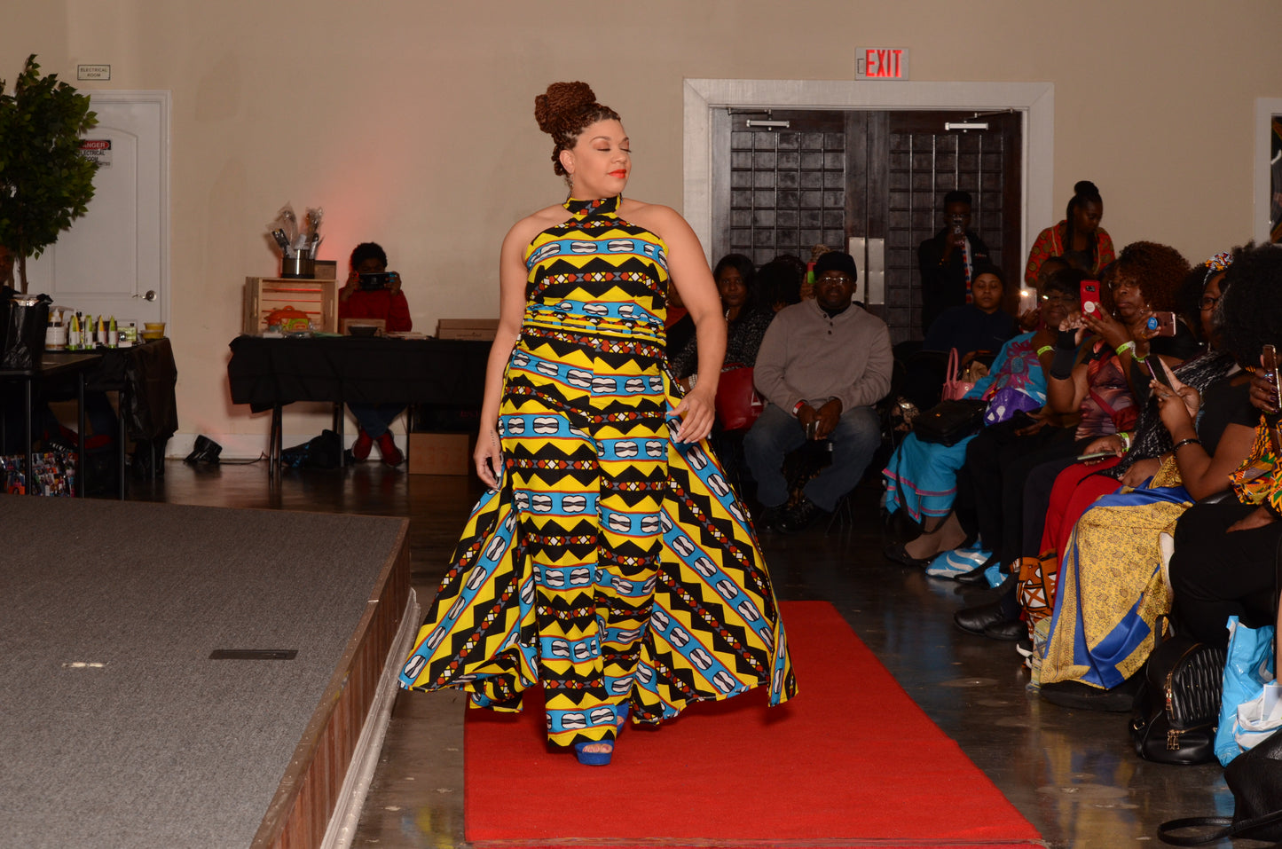 African Print Jumpsuit