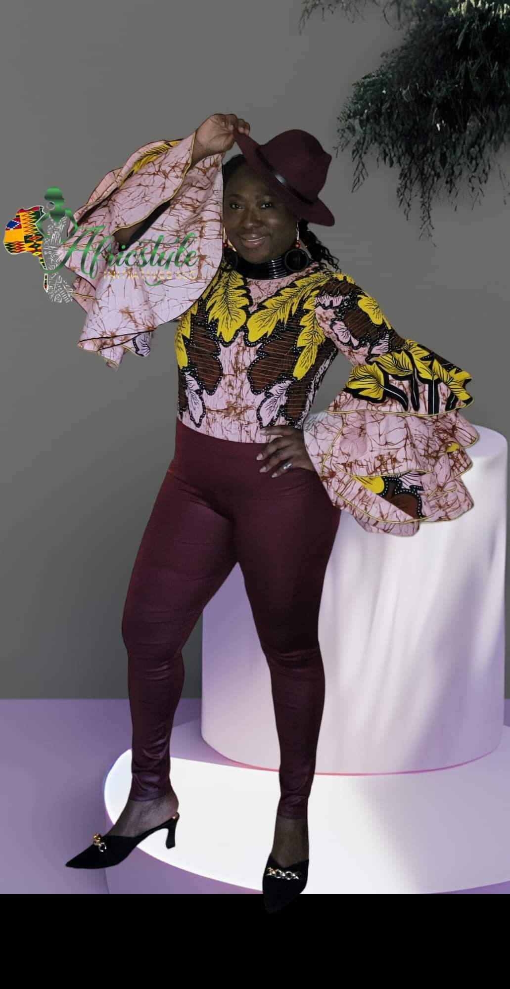 AfricStyle Stretch Onesie