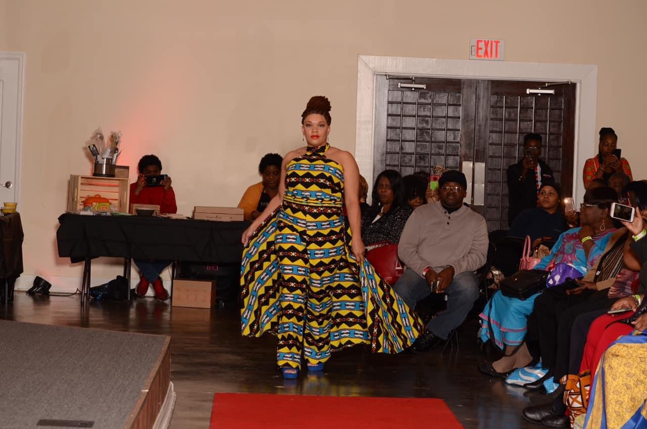 African Print Jumpsuit