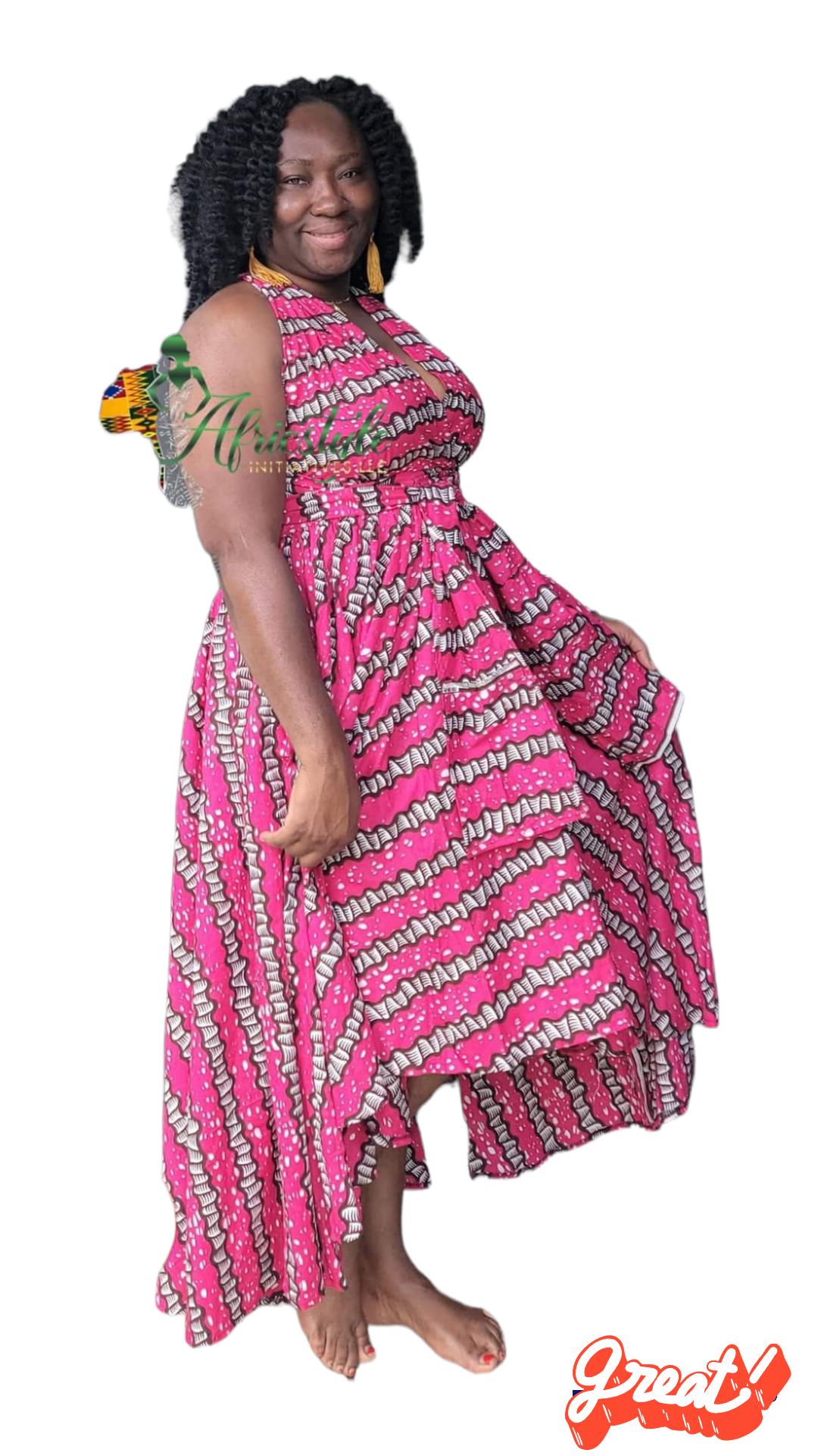 Wrap Top Dress