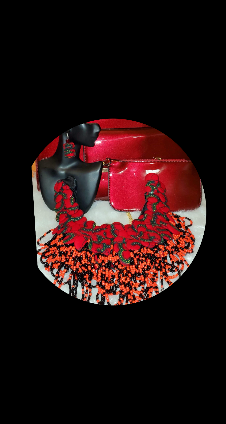 Red Black Yaa Asantewaa Set