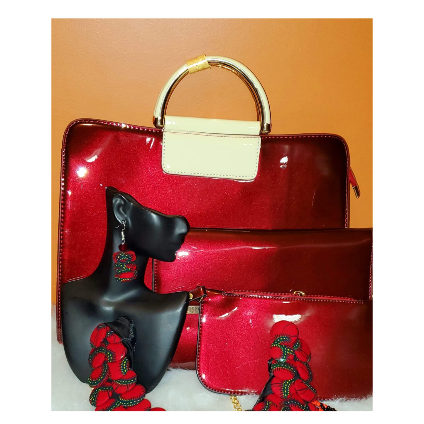 Red Black Yaa Asantewaa Set